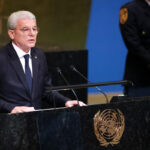 Shaped by war, Bosnian leader chides UN inaction on Ukraine