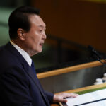 South Korean president urges shared technology, innovation