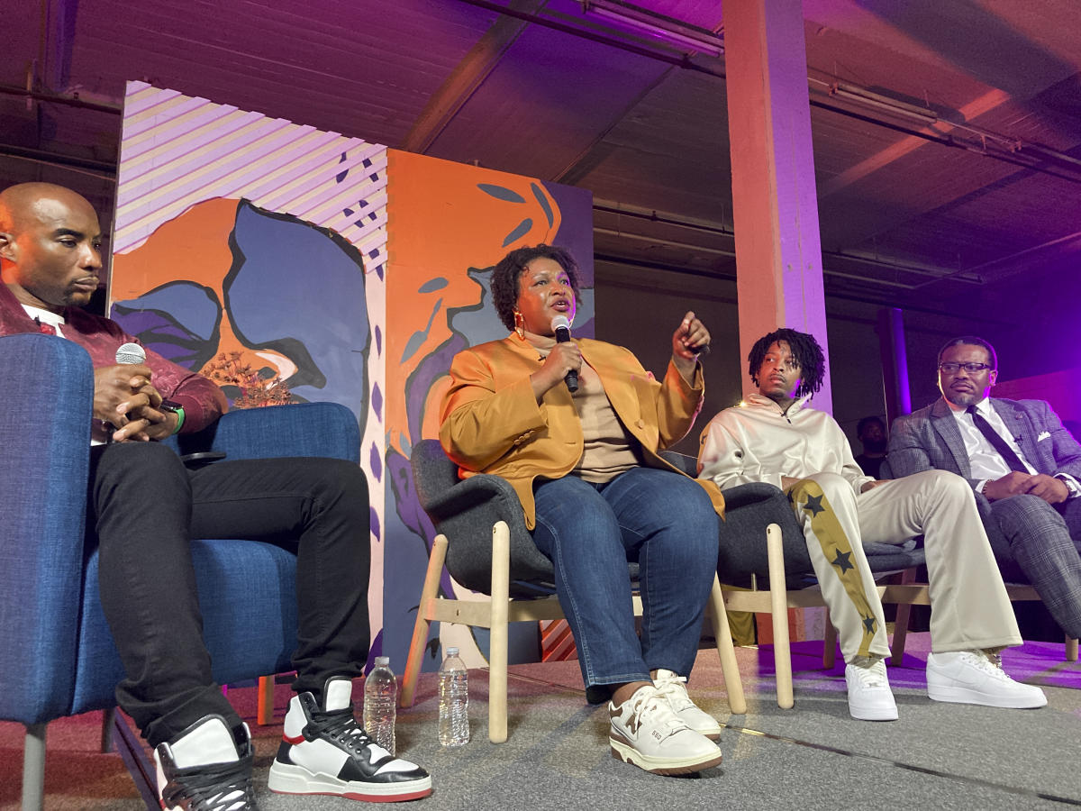 Stacey Abrams looks to win Black men in bid for Ga. governor