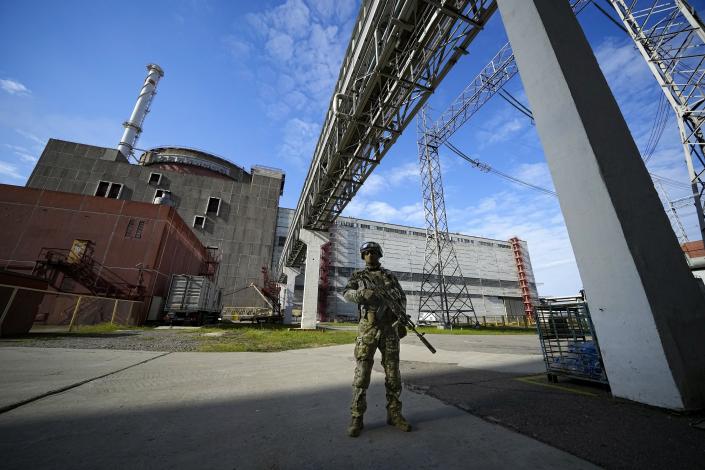 U.N. nuclear watchdog calls for no-fire zone around Ukraine’s Zaporizhzhia power plant