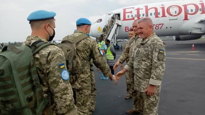 Ukraine troops leave DR Congo peacekeeping mission Monusco