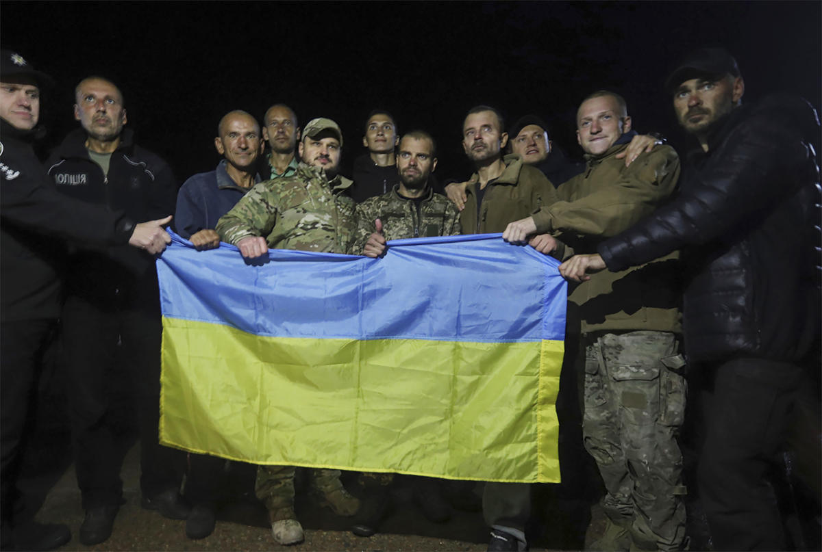 Ukraine’s Mariupol defenders, Putin ally in prisoner swap