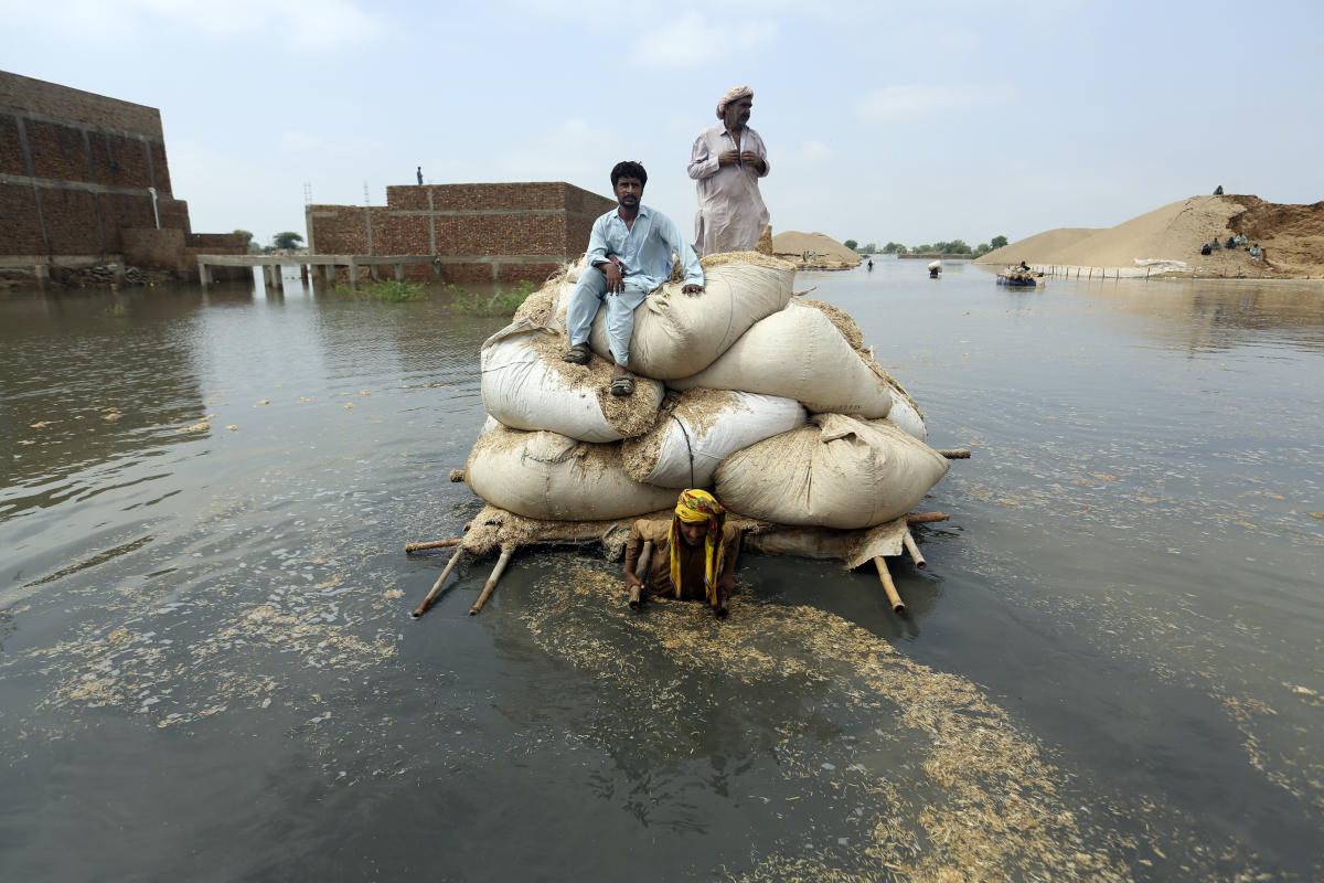 UN refuge agency rushes aid to Pakistan amid raging floods