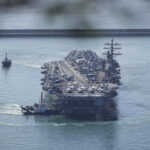 US aircraft carrier arrives in South Korea for joint drills