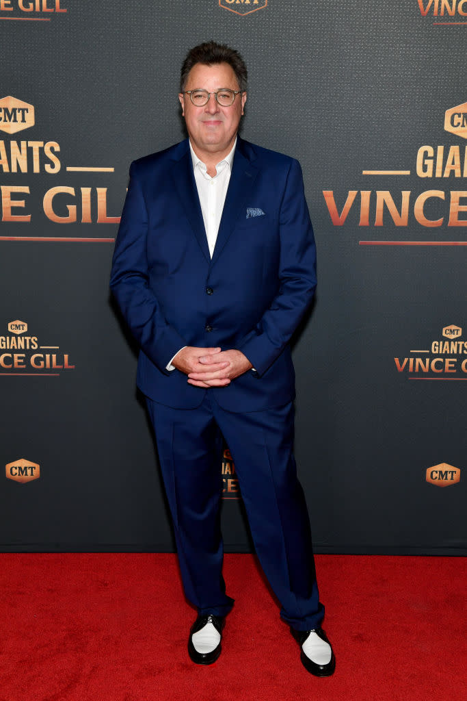 Vince Gill gives an update on wife Amy Grant following bike accident: ‘She’s doing great’