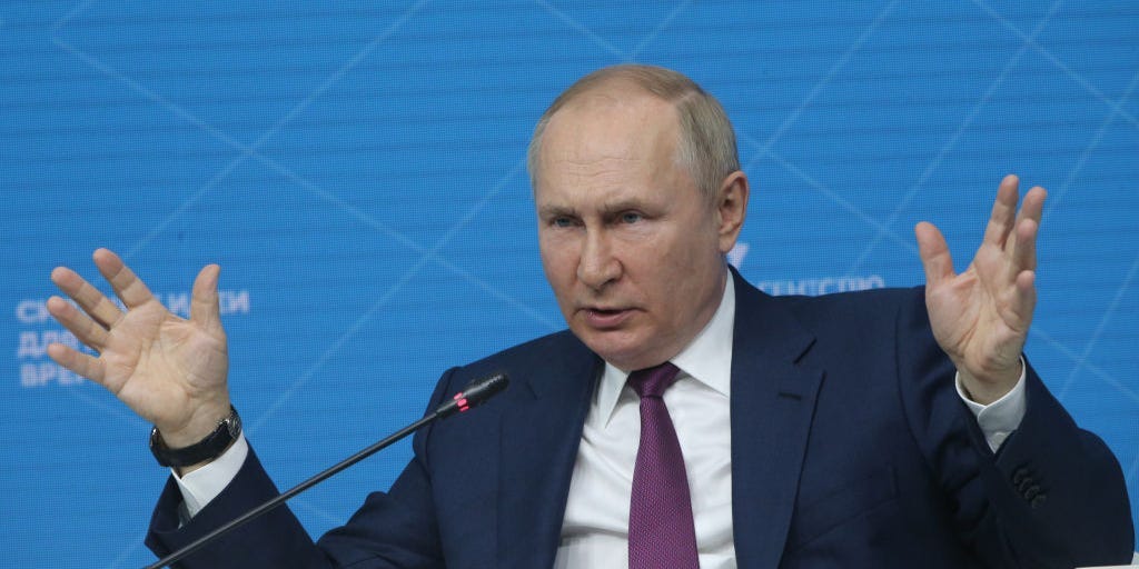 Vladimir Putin calls Europe’s gas price cap idea ‘stupid,’ saying Russia has no problems selling its energy around the world