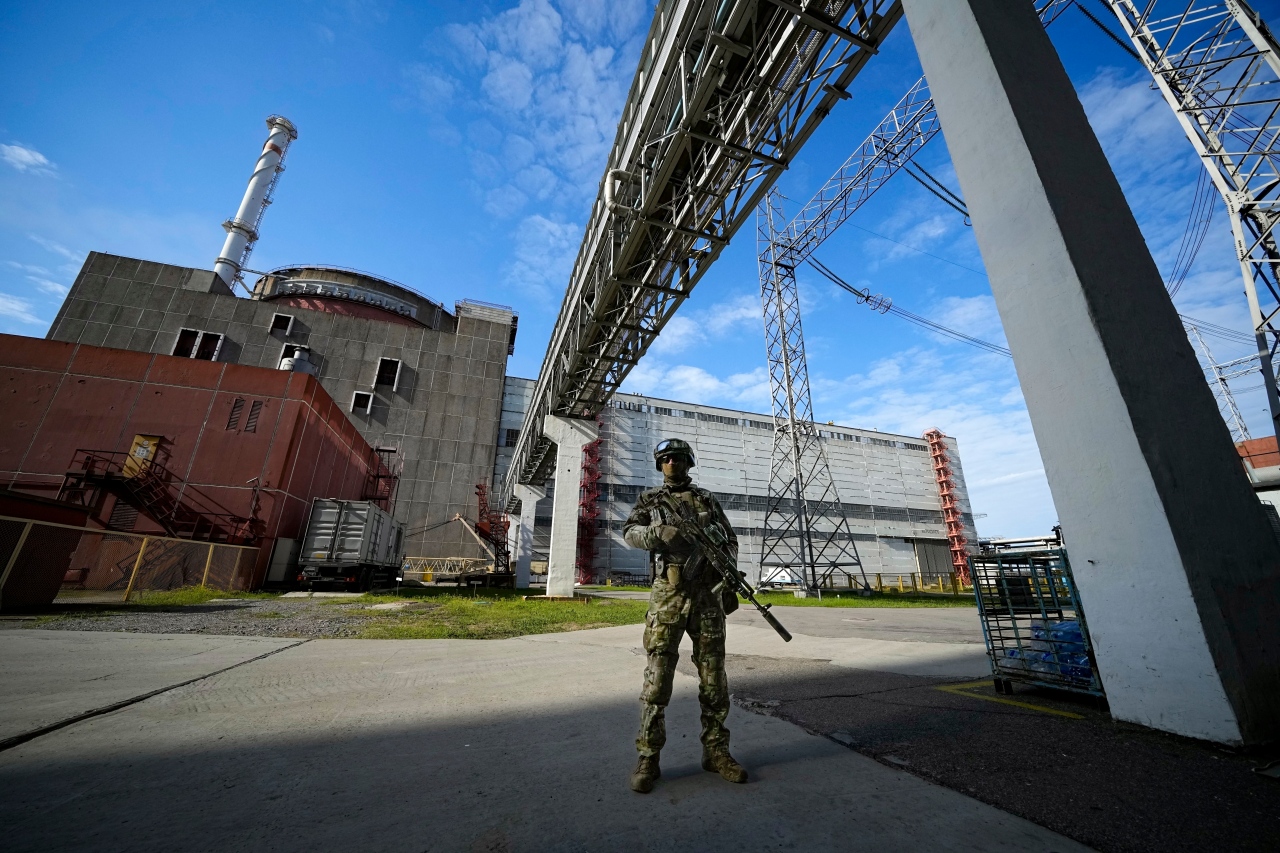 Zelensky echoes UN call for safety zone around Ukraine nuclear plant