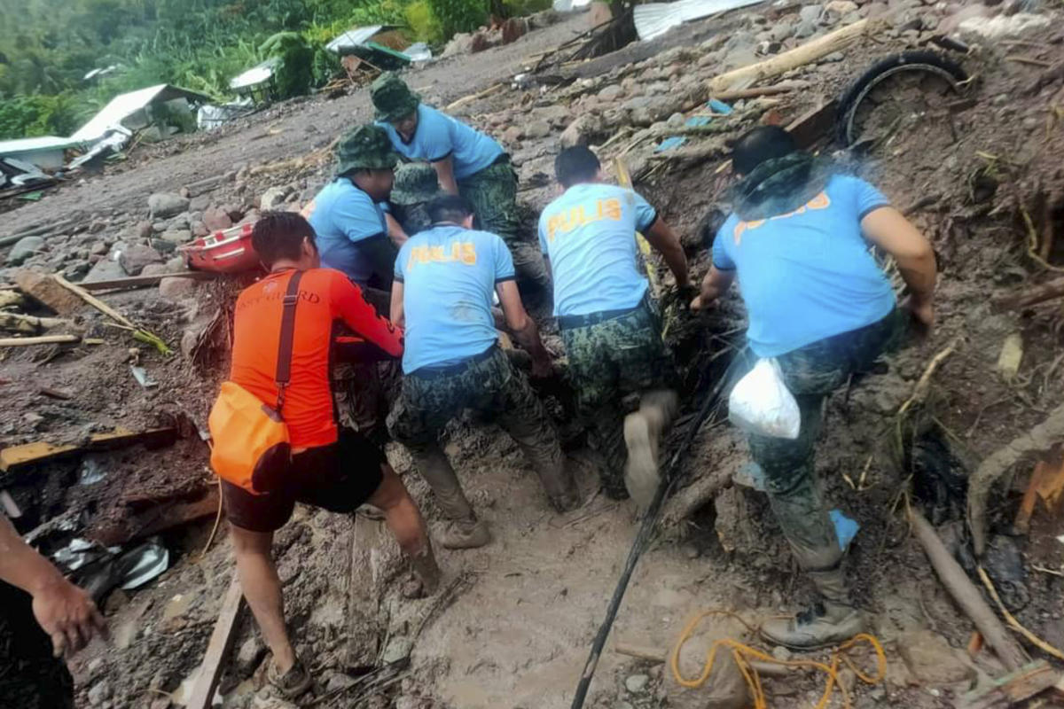 47 dead, dozens feared missing as storm lashes Philippines