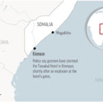 8 killed in Somalia as militants attack port city hotel