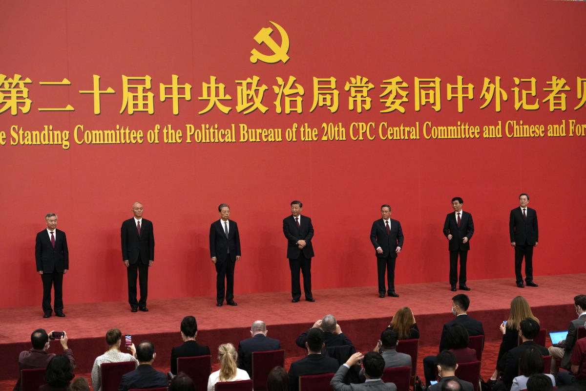 A look at the 7 men slated to lead China’s Communist Party