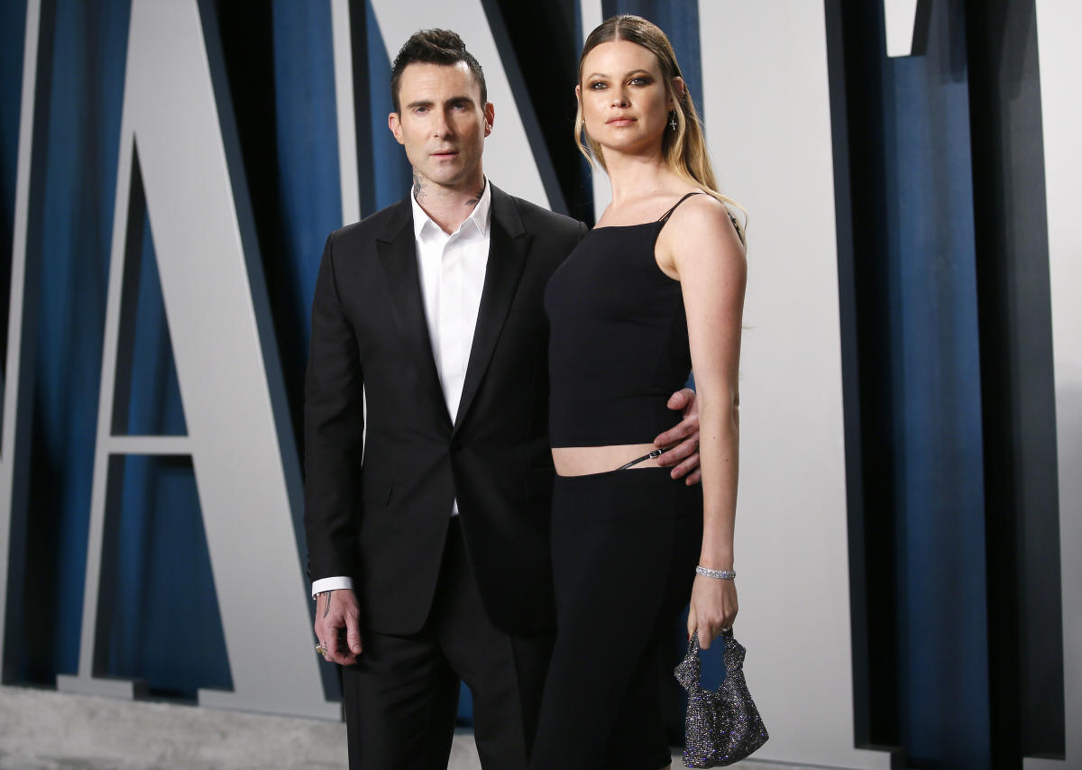 Adam Levine and Behati Prinsloo show united front amid affair accusations