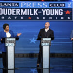 At Georgia debate, Abrams and Kemp clash on abortion, crime