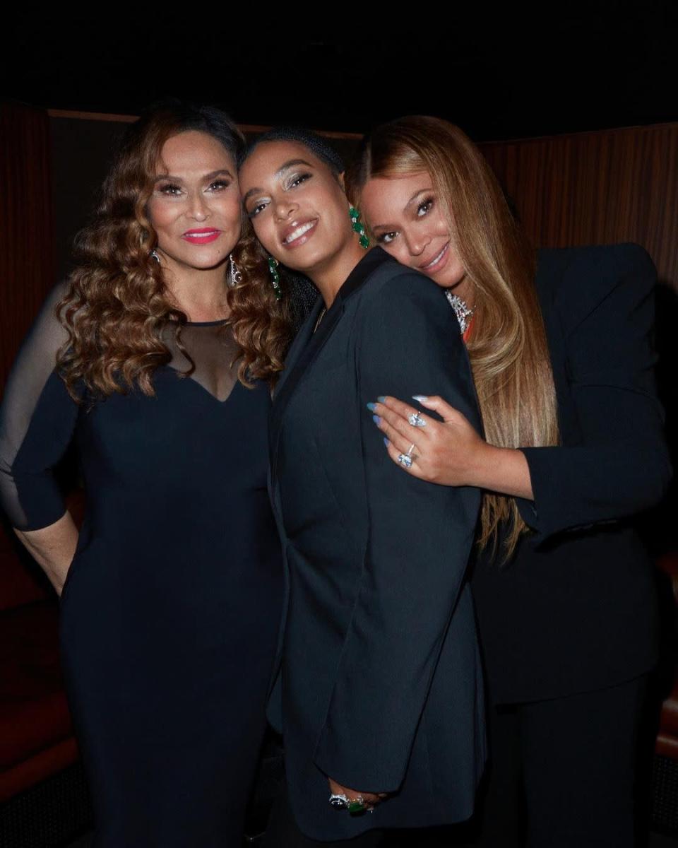 Beyoncé was there to support sister Solange for her big night at the ballet