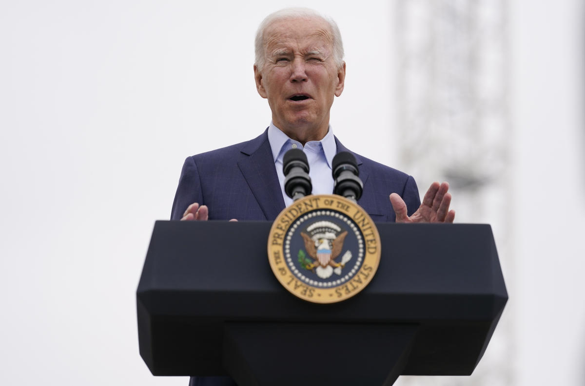 Biden pushing lower prescription drug costs in midterm press