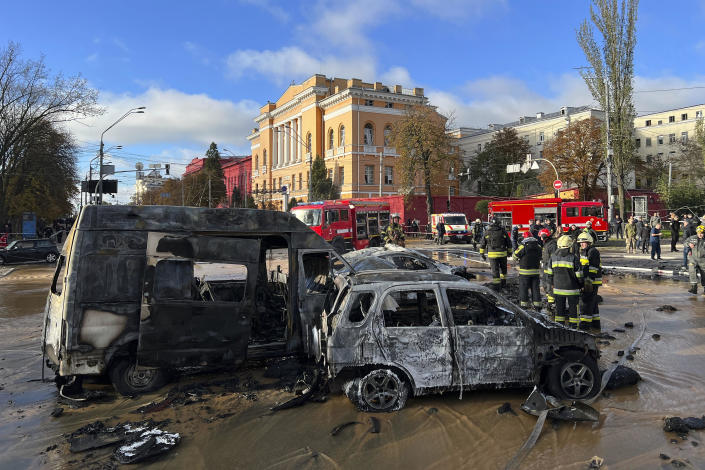 Blasts rock Kyiv and other cities across Ukraine