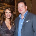 Brendan Fraser and Elizabeth Hurley Reunite 22 Years After Bedazzled at The Whale London Screening