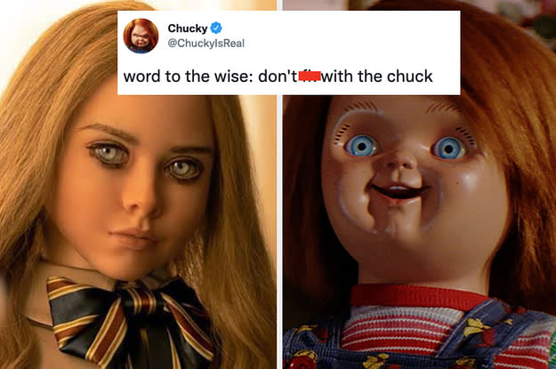 Chucky The Doll Is Feuding With “Viral Sensation” Megan, And Things Are Getting Messy