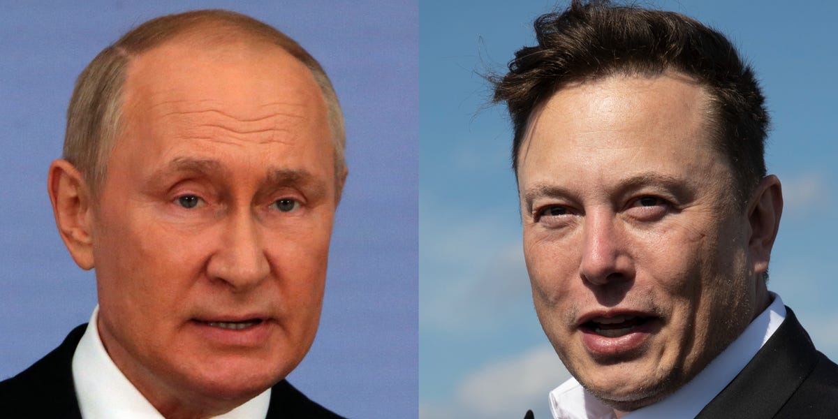 Elon Musk and the Kremlin are both denying that the Tesla CEO spoke to Putin about Russia’s invasion of Ukraine