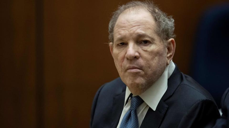 Harvey Weinstein’s Chair Moved After He’s Accused of Staring Down Jury in Rape Trial