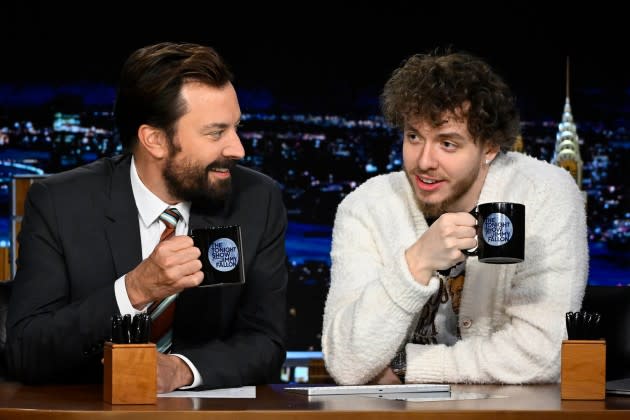 Jack Harlow Proves White Men Really Can Jump During ‘Fallon’ Co-Hosting Slot