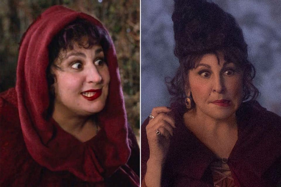 Kathy Najimy Explains Why Mary’s Crooked Smile Is Backwards in Hocus Pocus 2 : ‘We Can Justify It’