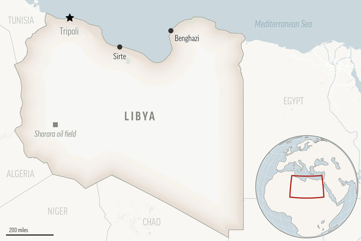 Libyan group: At least 15 killed after fire on migrant ship