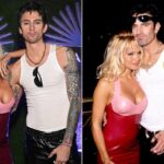 Megan Fox and MGK Channel Pamela Anderson and Tommy Lee at Star-Studded Casamigos Halloween Party