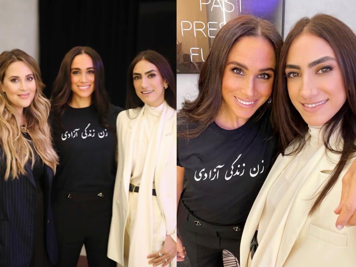 Meghan Markle shows support for women of Iran with T-shirt: ‘Women, Life, Freedom’