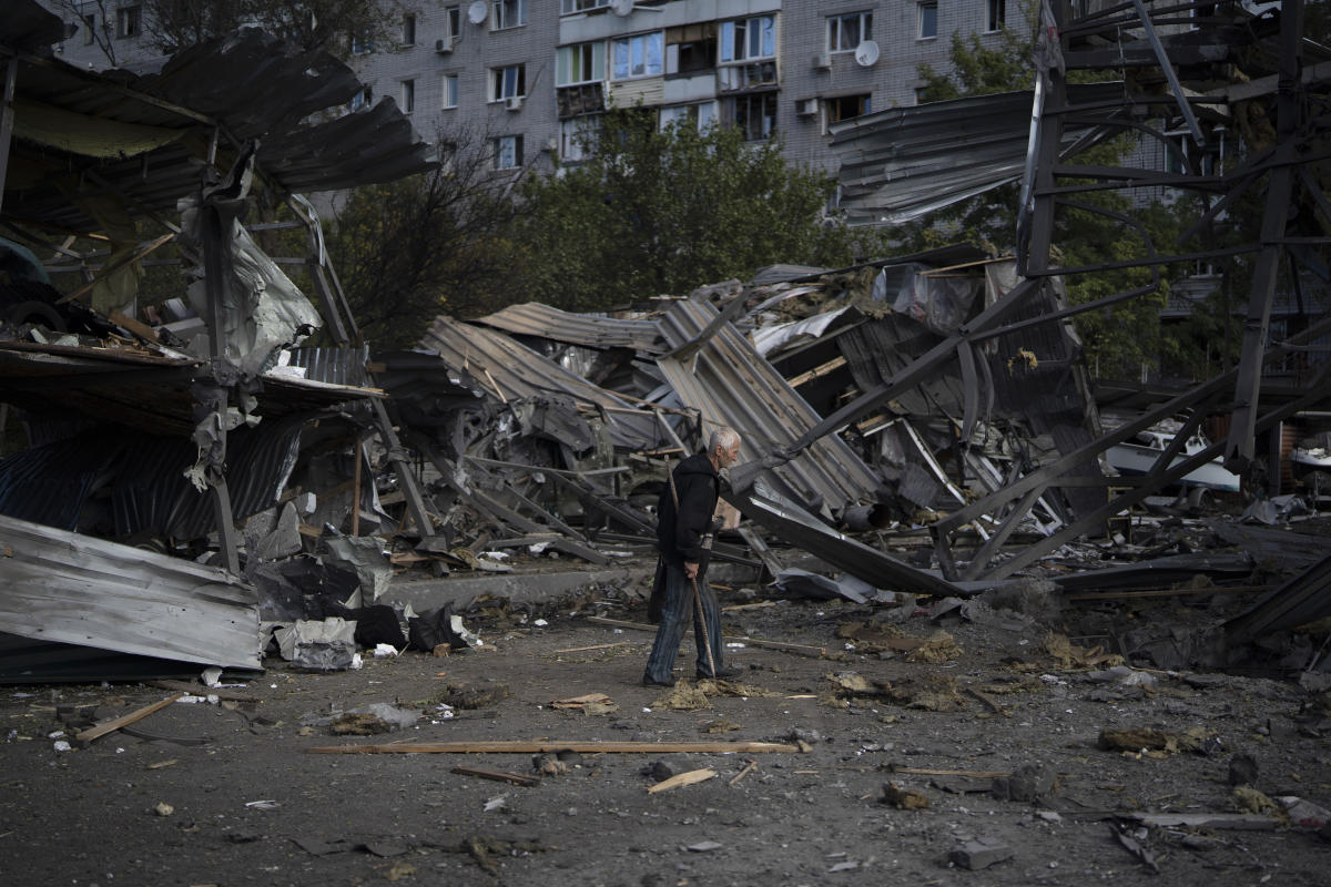 Missiles hit Ukrainian city, alarms elsewhere keep up fear