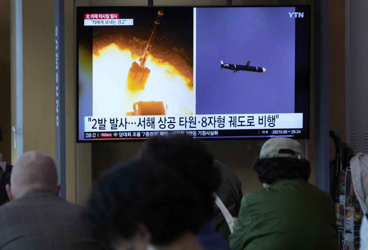 N. Korea fires another missile, flies warplanes near border