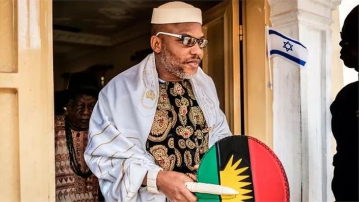 Nnamdi Kanu: Nigerian court drops charges against separatist Ipob leader