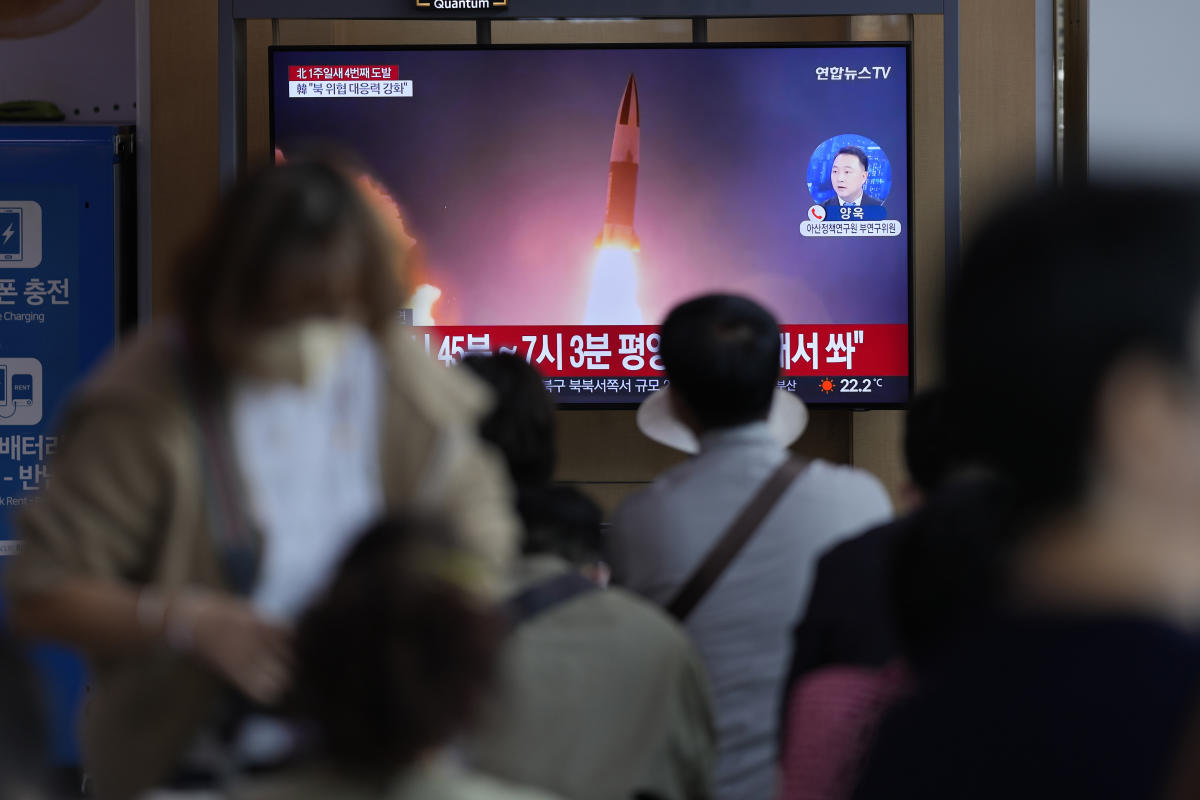 North Korea conducts 4th round of missile tests in 1 week