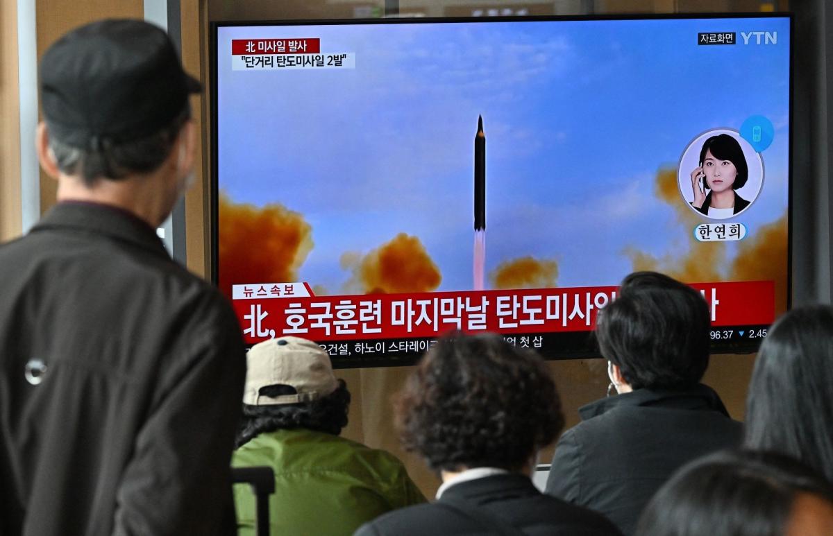 North Korea Fires Two More Missiles as Barrage Continues