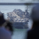 North Korea says US carrier’s return aggravates tensions