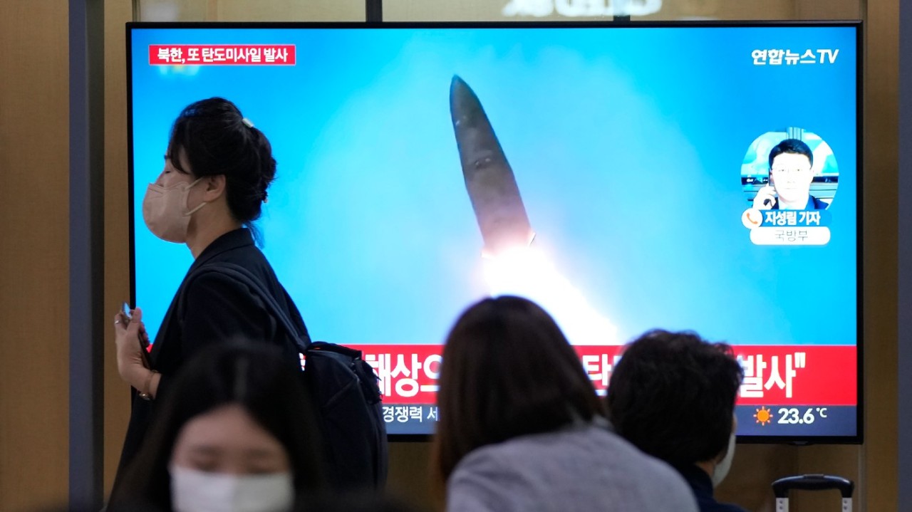 Pentagon holds missile drills, deploys aircraft carrier east of North Korea after ballistic missile launch