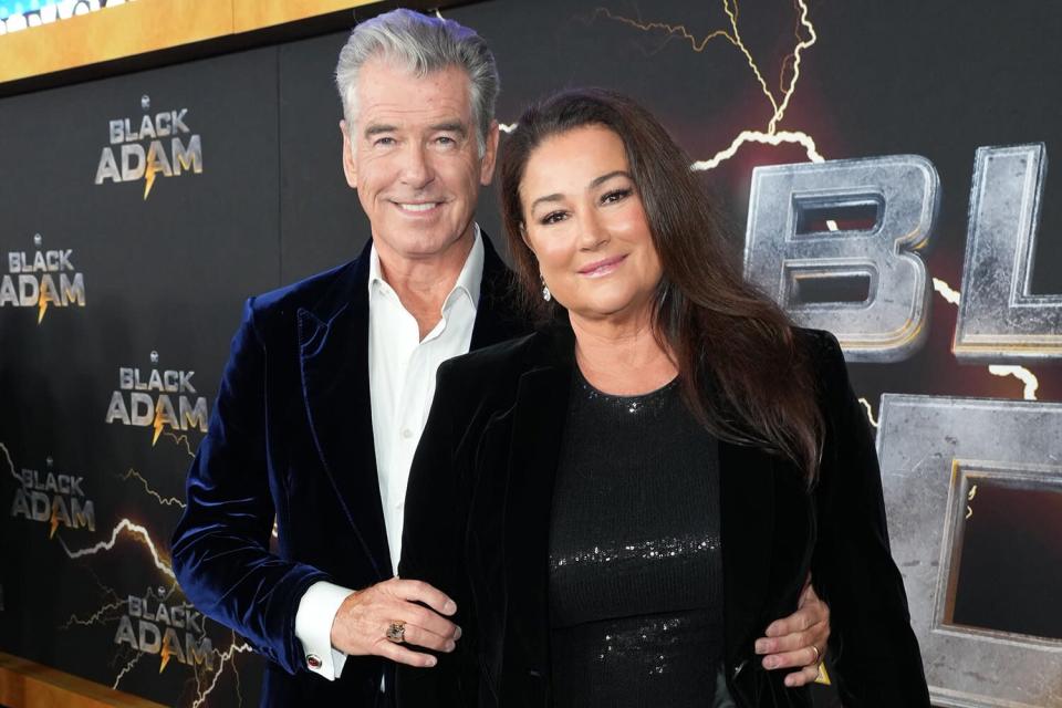 Pierce Brosnan Says He Wore His Real Wedding Ring in Black Adam in Honor of His Wife Keely