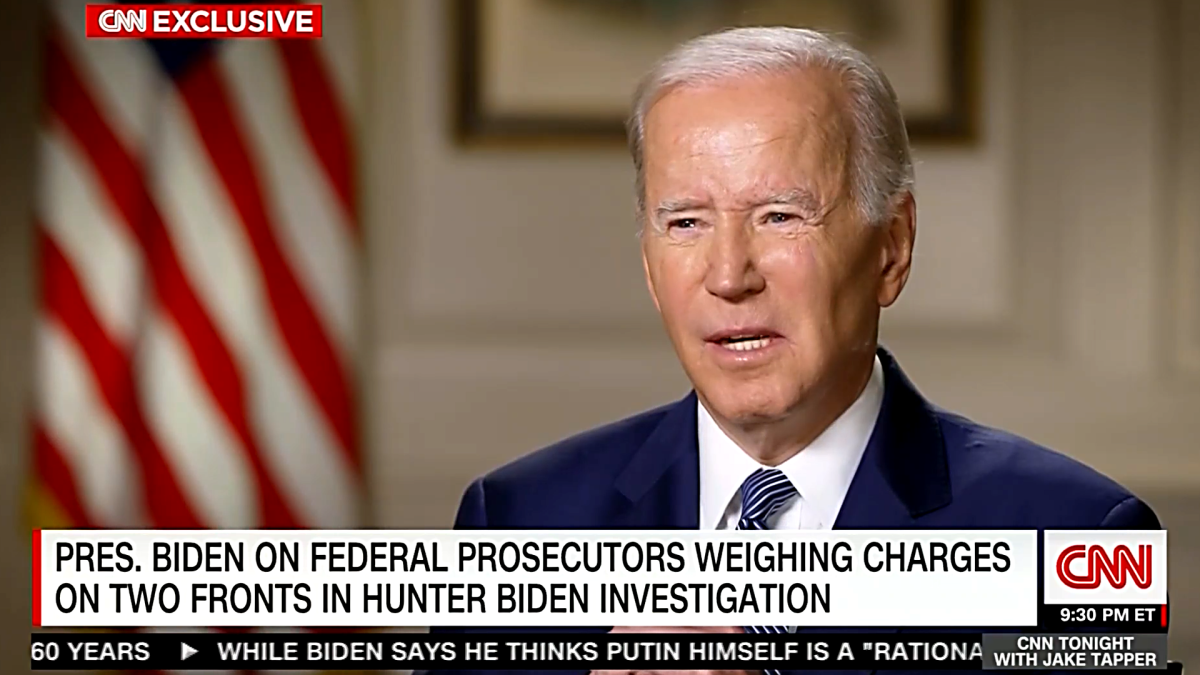 President Biden said he’s ‘just so proud’ of Hunter while addressing possible criminal charges