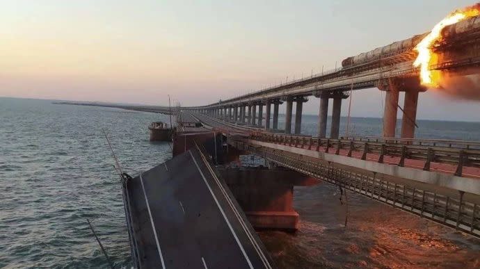 Putin blames Crimean Bridge explosion on Ukraine’s Security Service