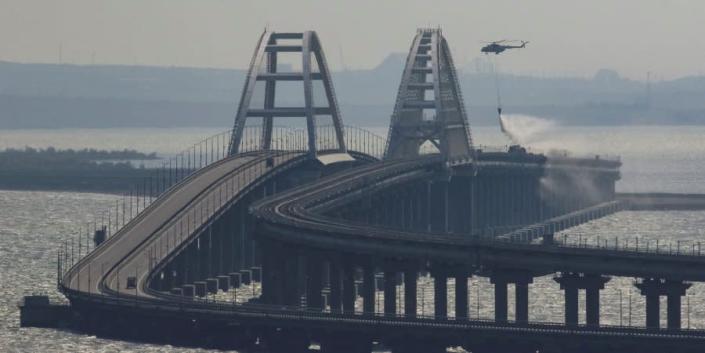 Putin tasks FSB with oversee Crimean bridge after blast, journalists say