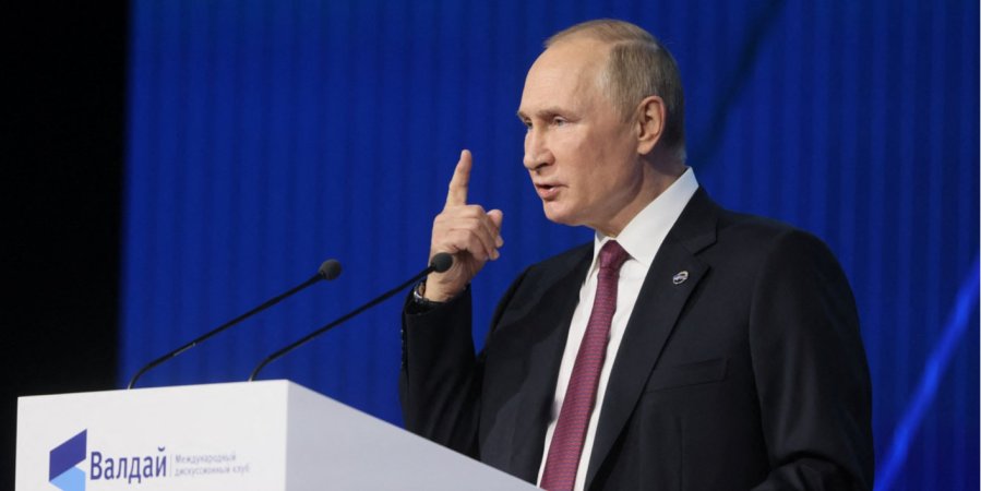 Putin’s Valdai speech “a rehearsal for defense at Hague,” Latvian FM says