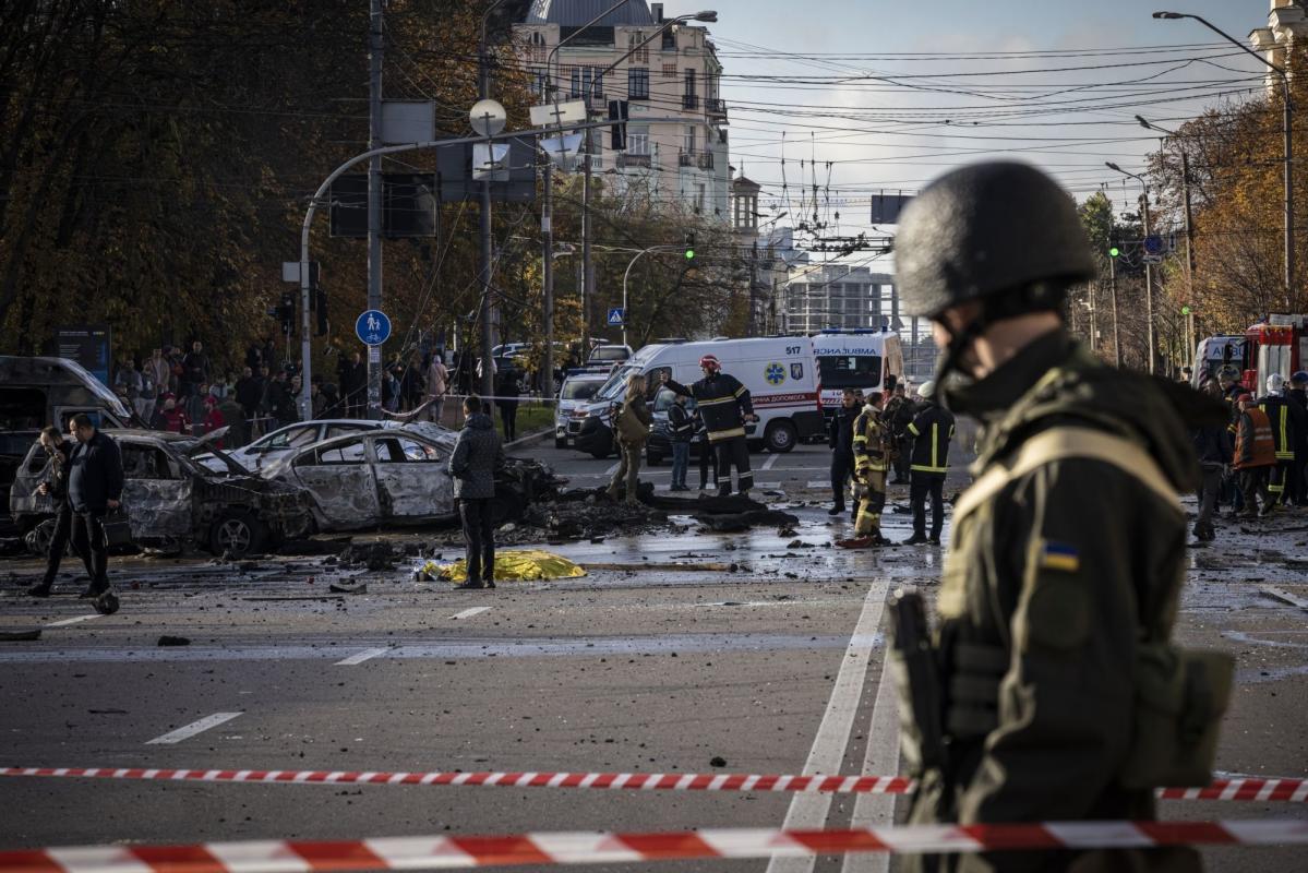 Russia Blitzes Ukraine After Putin Blames Kyiv for Bridge Blast