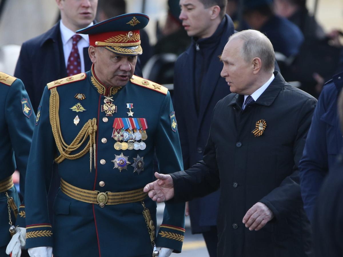 Russia’s defense minister would be happy if Putin fired him right now, says report