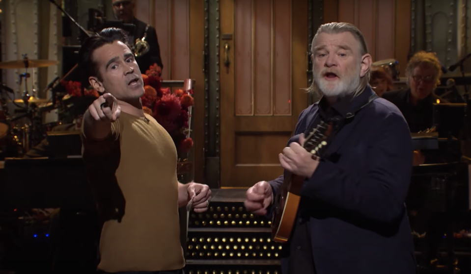 Saturday Night Live recap: Host Brendan Gleeson gets a helping hand from Colin Farrell