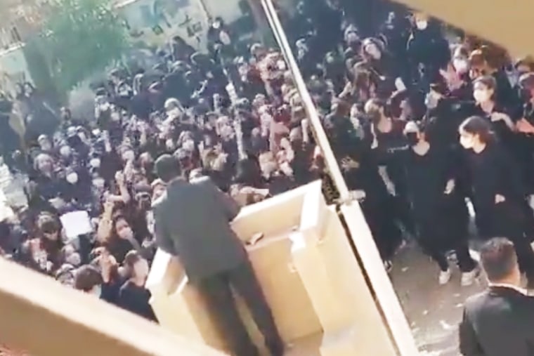 The latest challenge for Iran’s government? School girls joining protests