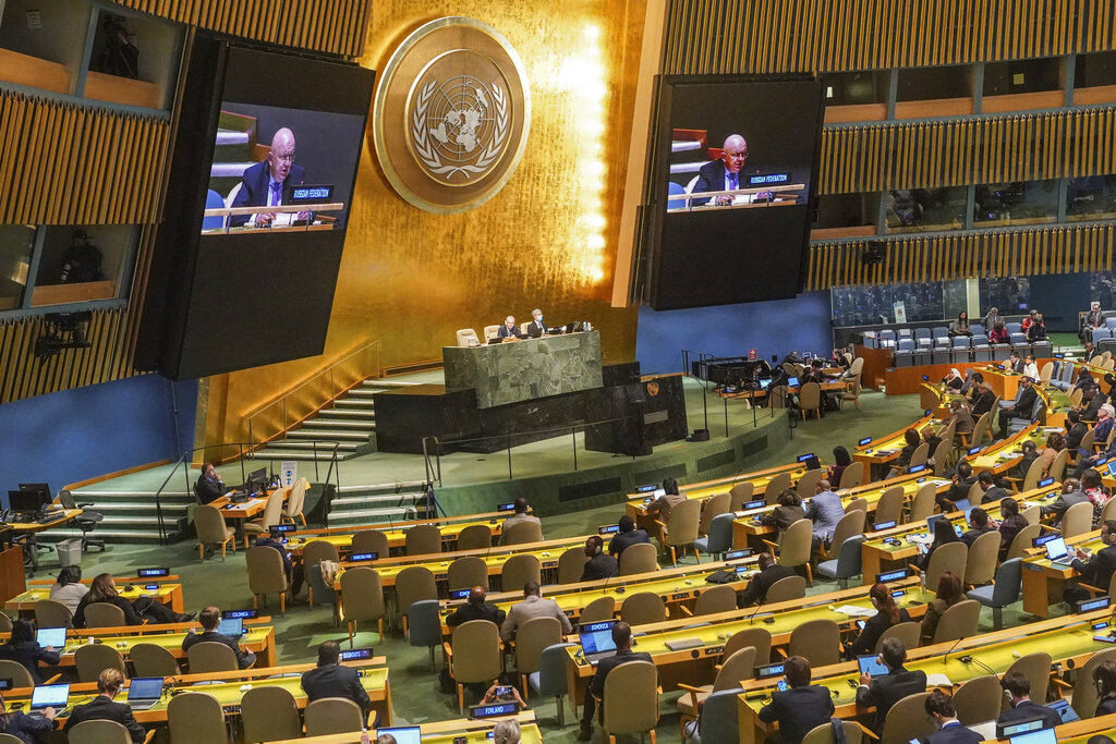 These four countries sided with Russia in UN vote on Ukraine annexations