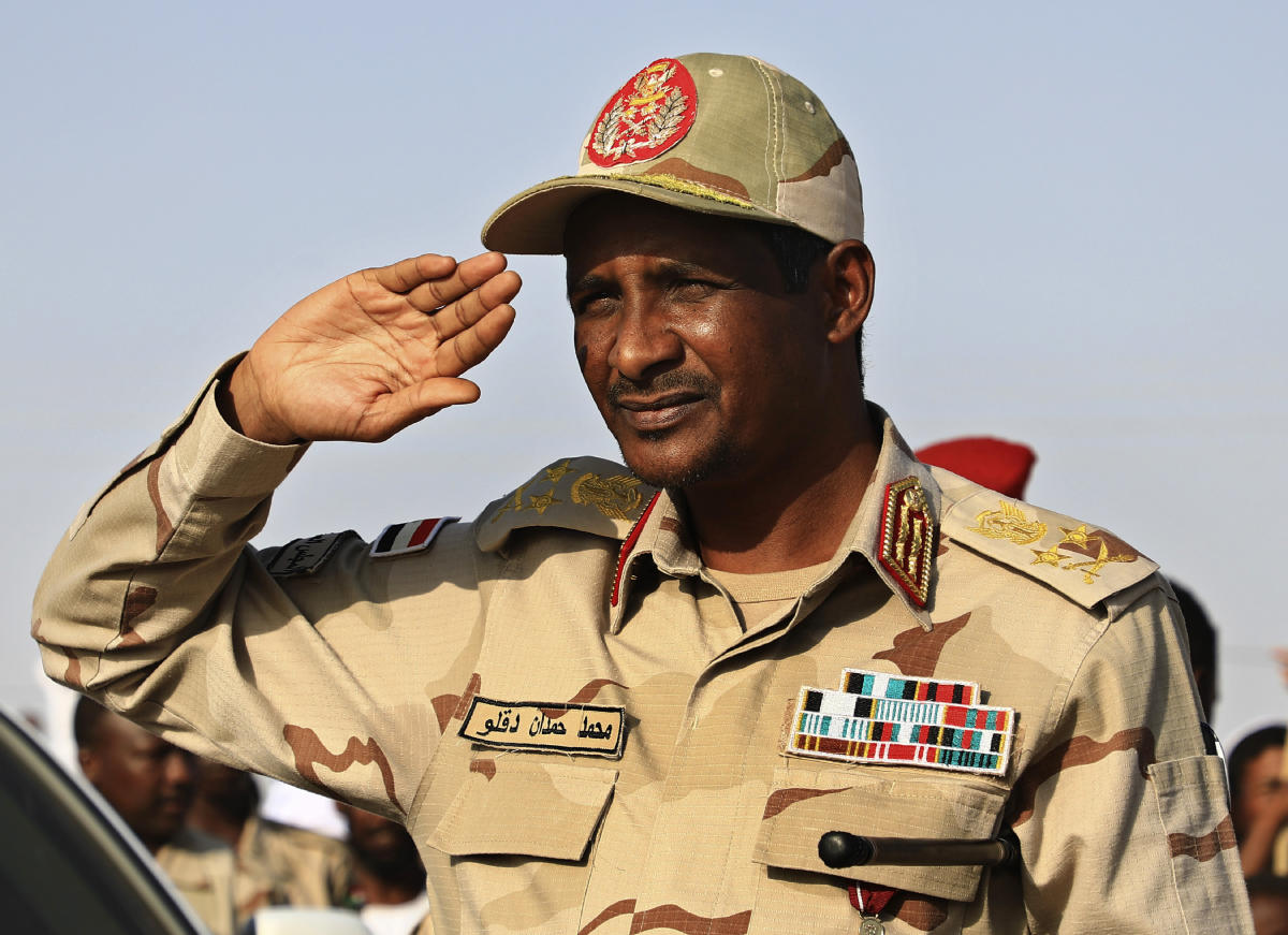 Thousands march in Khartoum on 1st anniversary of Sudan coup