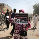 Thousands march on anniversary of Sudan coup, 1 killed