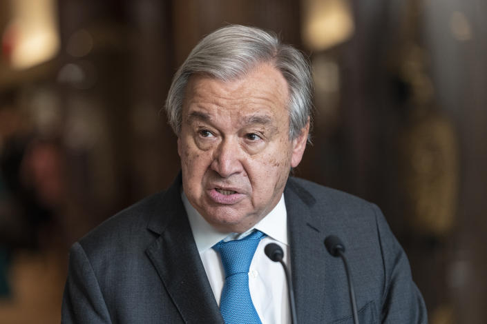 U.N. chief: Current climate change pledges ‘far too little and far too late’