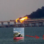 Ukrainian officials react jokingly to Crimean Bridge fire