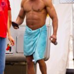 Zac Efron Looks Nearly Unrecognizable as Beefed-Up Wrestler on Set of New Movie